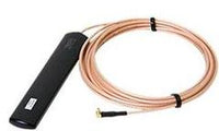 2GIG External Attic Mount GSM Antenna with copper coaxial cable and black mounting bracket