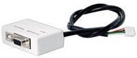 Paradox Direct Connect Interface with white casing and black cable connection cord for networking setup