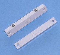 Flair Electronics 4-inch industrial surface mount contact in white with screw holes for structured cabling installation