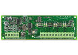 Paradox 8-Zone Expansion Module circuit board with green PCB, terminal blocks, and integrated components for security system…