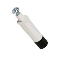DC-2711 3/8 inch press fit plunger switch with normally closed screw terminal and metal activation button